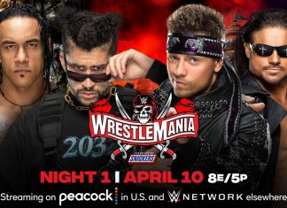 Bad Bunny y Damian Priest vs. The Miz y John Morrison